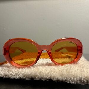 Pink Polaroid Sunglasses